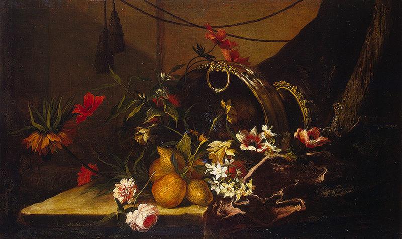 Jean-Baptiste Monnoyer Fruit et fleurs Sweden oil painting art